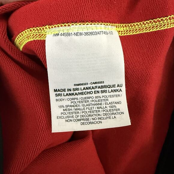 NIKE PRO COMBAT Hyperwarm Dri-Fit Max 1/4 Zip Pullover Mens Sz XL Black Neon - Picture 4 of 9